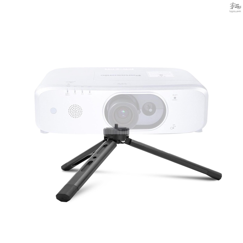 Giá Đỡ Ba Chân Mini Bằng Hợp Kim Nhôm Kèm Ốc Vít 1 / 4 inch Cho Máy Ảnh DSLR ILDC | BigBuy360 - bigbuy360.vn