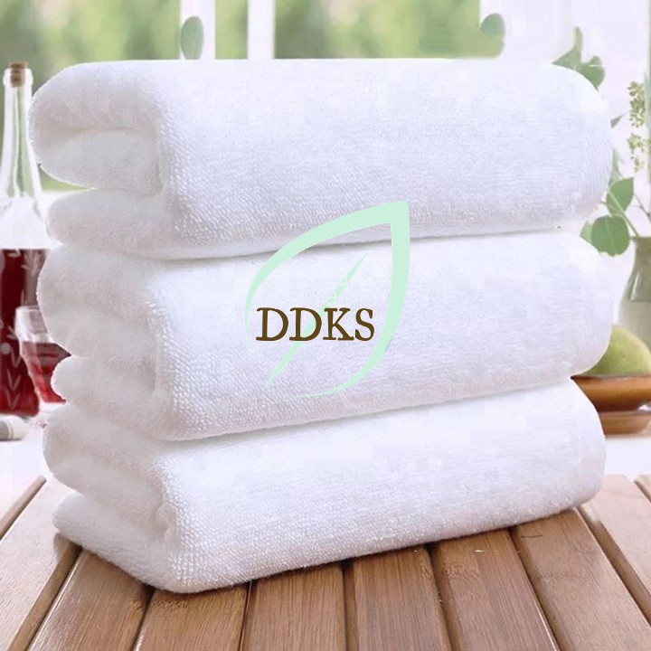 Khăn tắm cho khách sạn khăn cotton trắng cao cấp size: 65*130cm / 70*140cm khăn cotton 100% thấm hút tốt