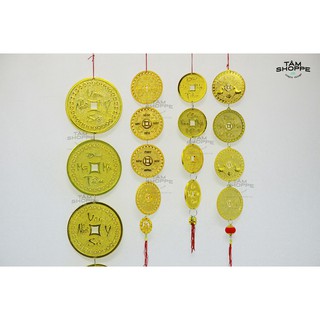 DÂY ĐỒNG TIỀN TREO TRANG TRÍ TẾT SỐ 12 (50-100CM) TTTM