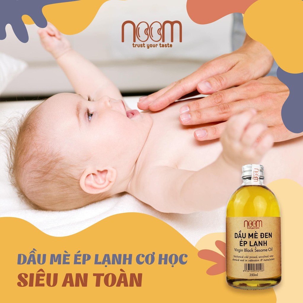 Dầu Mè Đen Ép Lạnh Noom ( tặng vòi nhấn )