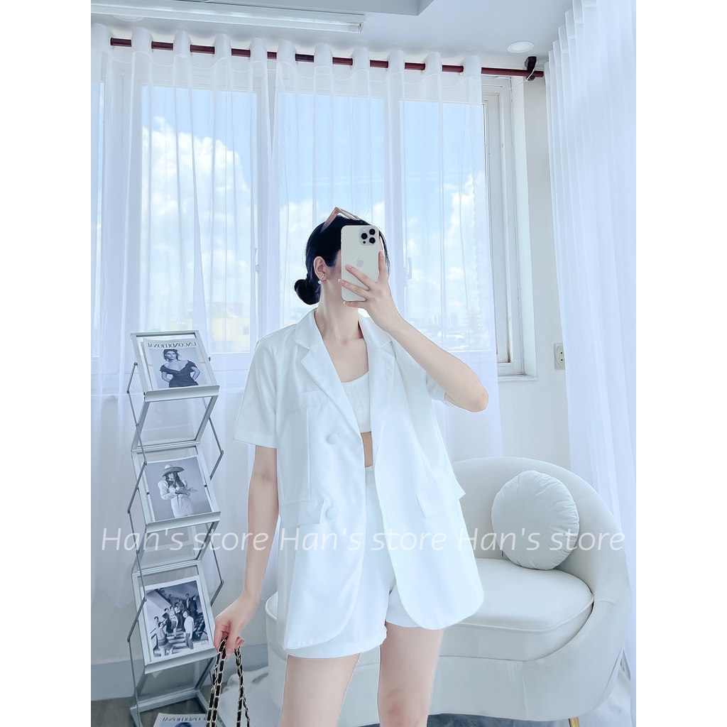 BỘ VEST TRENDY CỰC XINH (ẢNH THẬT 100%)