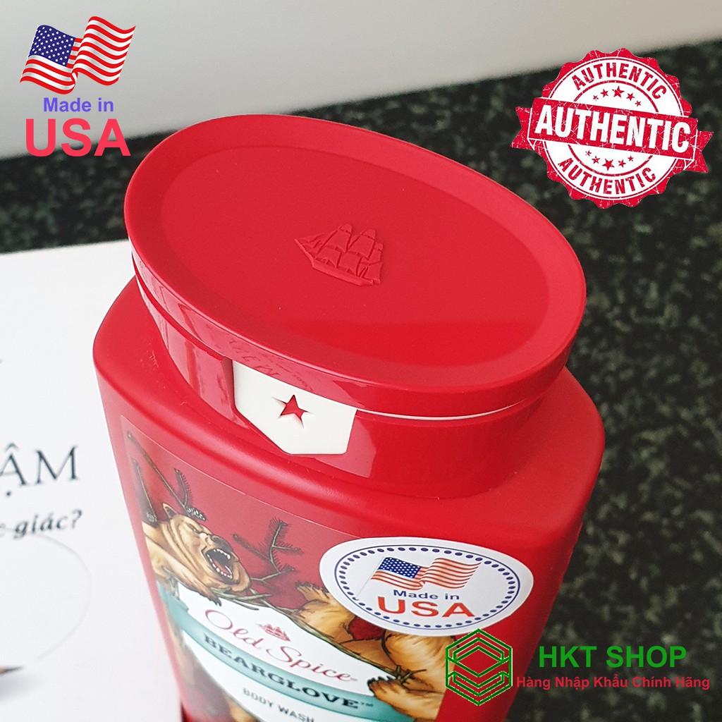 Sữa tắm Old Spice Bearglove 473ml - Nhập khẩu từ Mỹ giá tốt | BigBuy360 - bigbuy360.vn