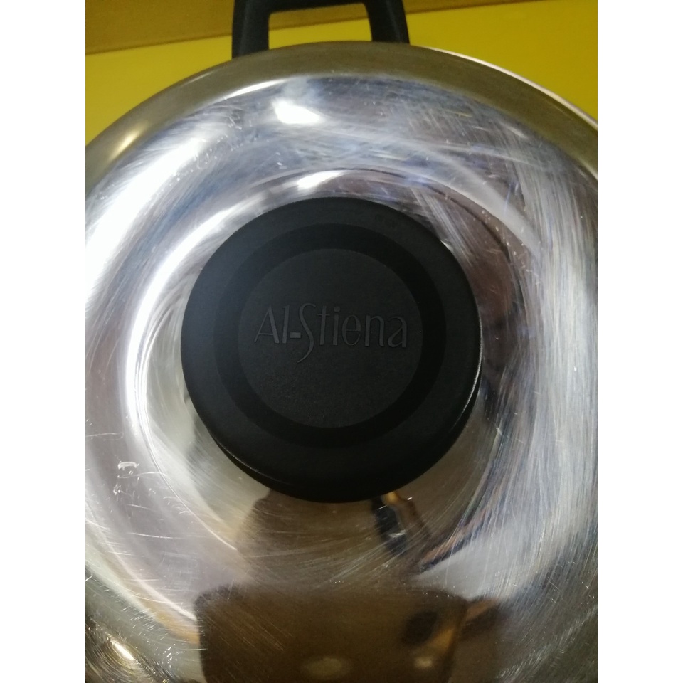 Chảo inox nội địa Nhật dày nặng, size 27cm, cao 6cm (mã 957), Dùng được bếp từ