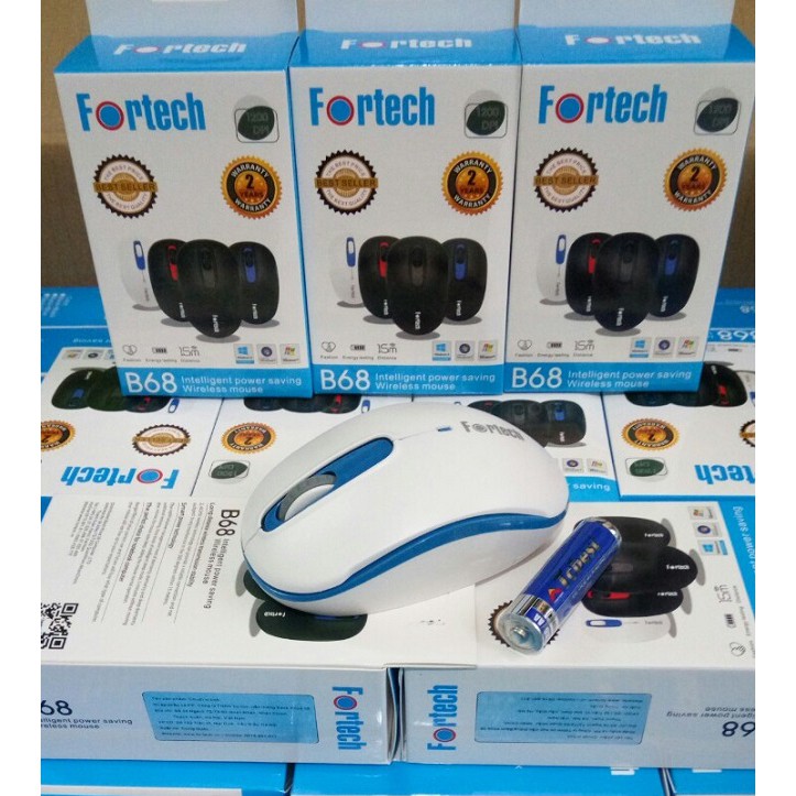 CHUỘT MÁY TÍNH FORTECH KHÔNG DÂY B68