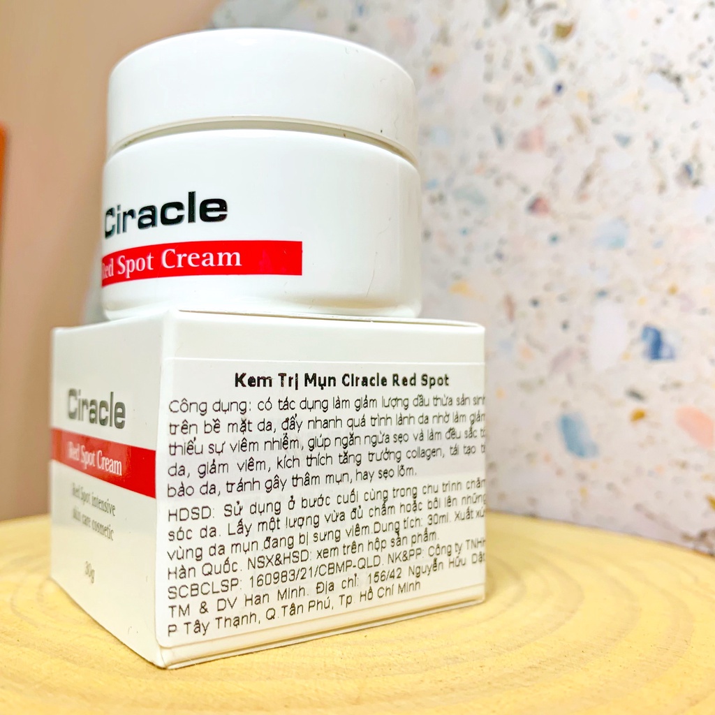 Kem mụn trứng cá CIRACLE Red Spot Cream