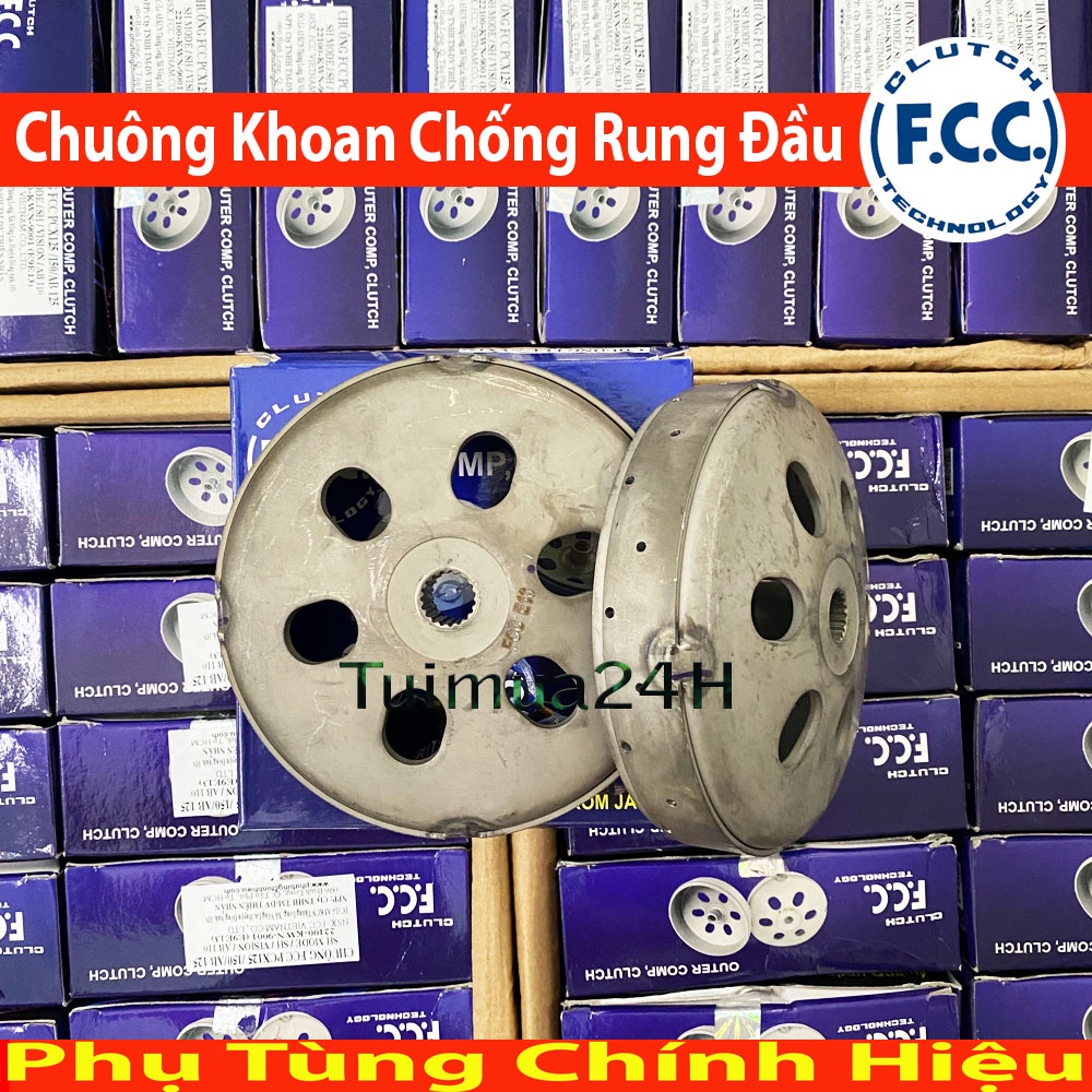 CHUÔNG FCC KHOAN ĐỘ CHO XE AIR BLADE 125, VARIO, CLICK 125, PCX, SH MODE CHỐNG RUNG ĐẦU