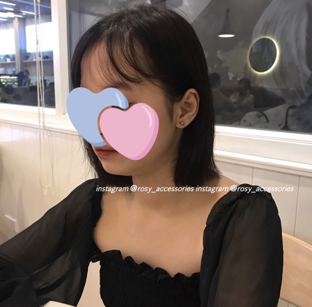 ROSY - KHUYÊN TAI NỤ BI ĐỦ SIZE