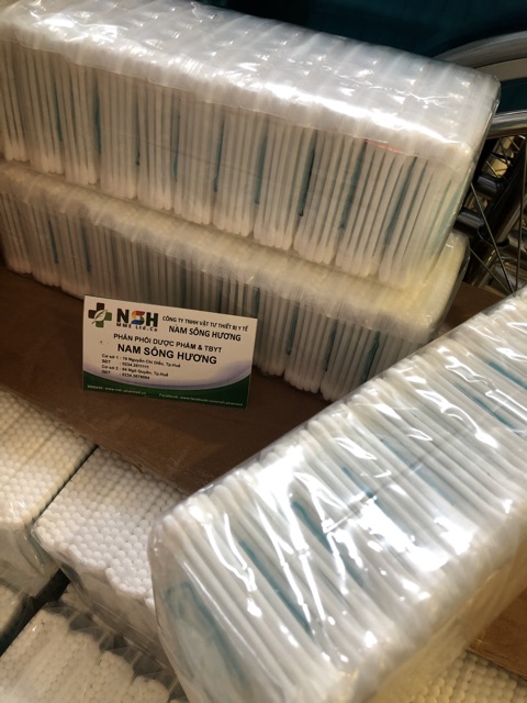 ❤️ Combo 12 túi tăm bông vệ sinh ngoáy tai mũi softtana soft tana que Bông ngoáy tai vệ sinh người lớn - trẻ em tanaphar