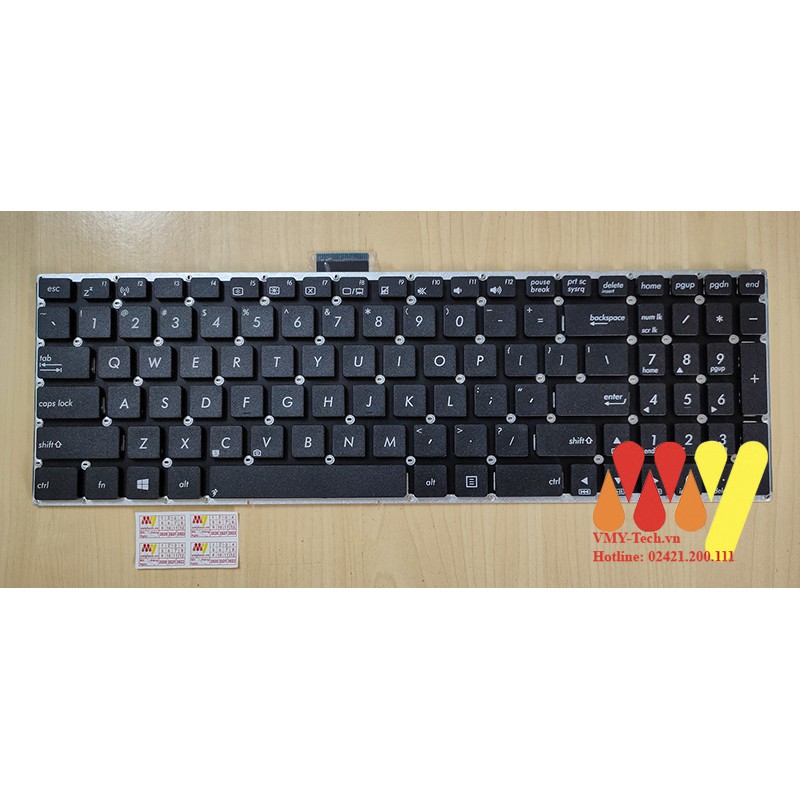 Bàn phím laptop Asus K555 K555L K555LA K555LB K555LD K555LJ K555LN K555LP W509 W519 VM510 NEW 100%