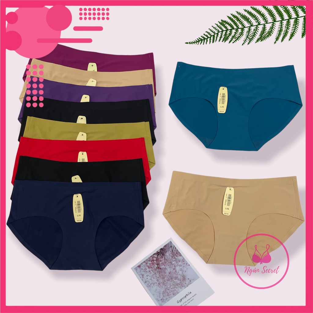 Combo quần lót nữ su không đường may, mềm mịn, thoáng mát