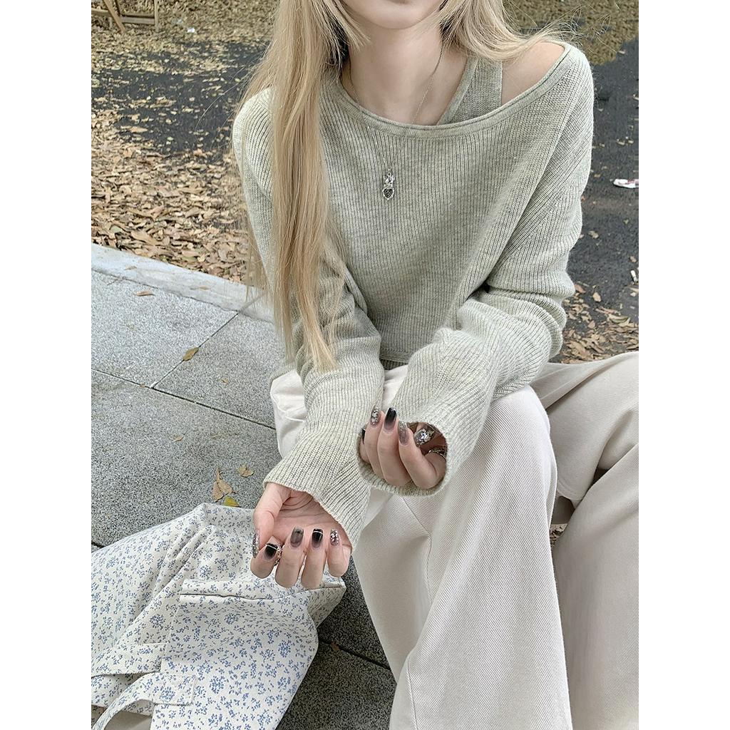 Áo Len / Áo Khoác Ngoài Dài Tay Hai Lớp Thời Trang Sành Điệu 68152