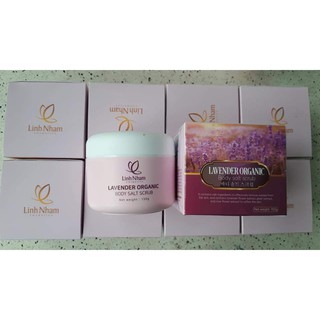 (Freeship) Muối tắm Lavender Organic Linh Nhâm