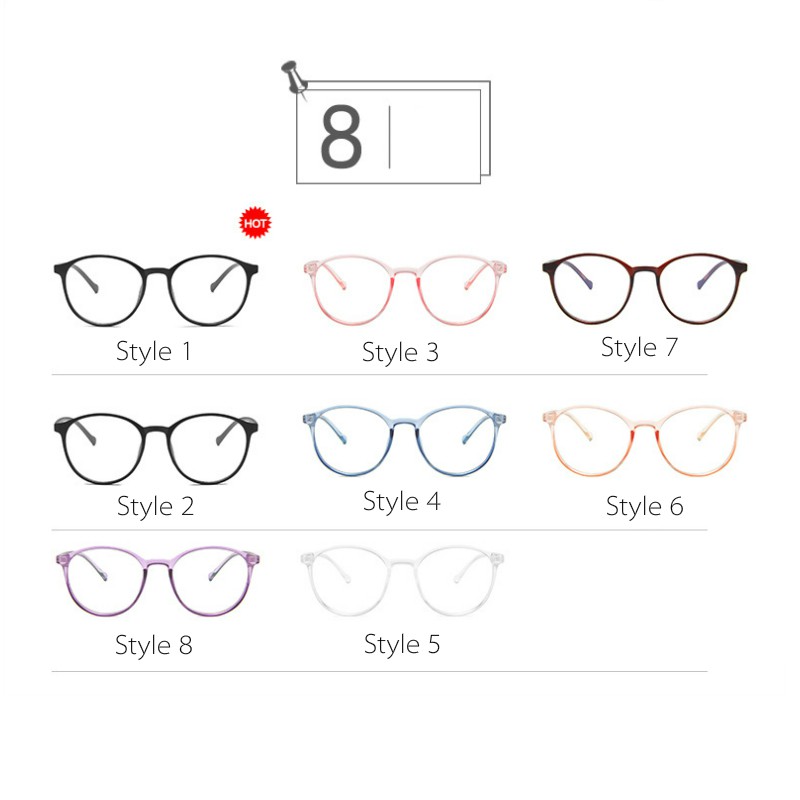 Kính Mát Gọng Oval Chống Ánh Sáng Xanh Phong Cách Retro | BigBuy360 - bigbuy360.vn