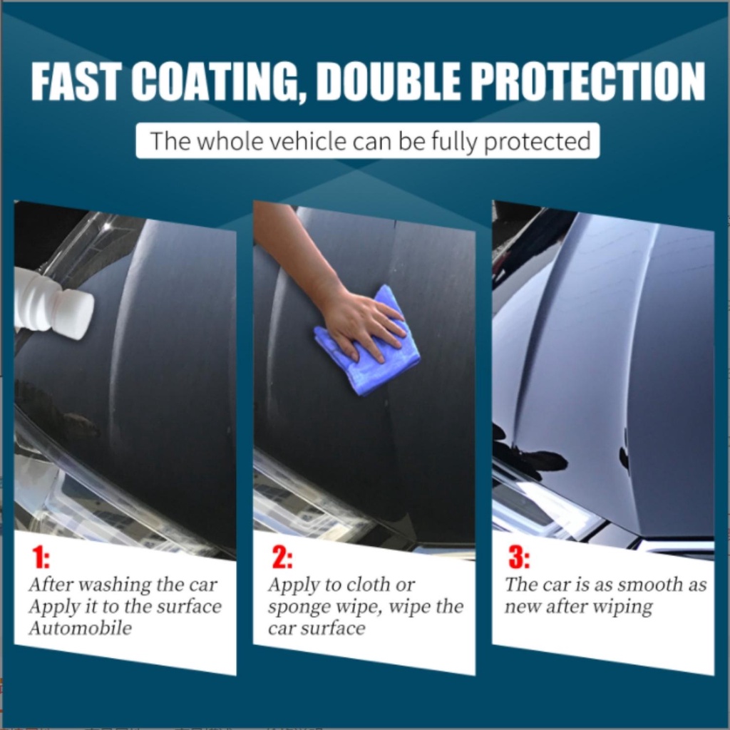 [GIÁ TỐT] Phủ nano dạng lỏng chống thấm cho xe ô tô Eelhoe car nano repairing 80ml