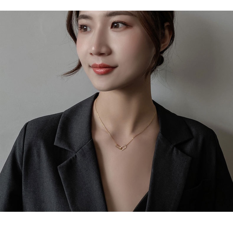 Dây chuyền bằng thép titan thời trang 2021