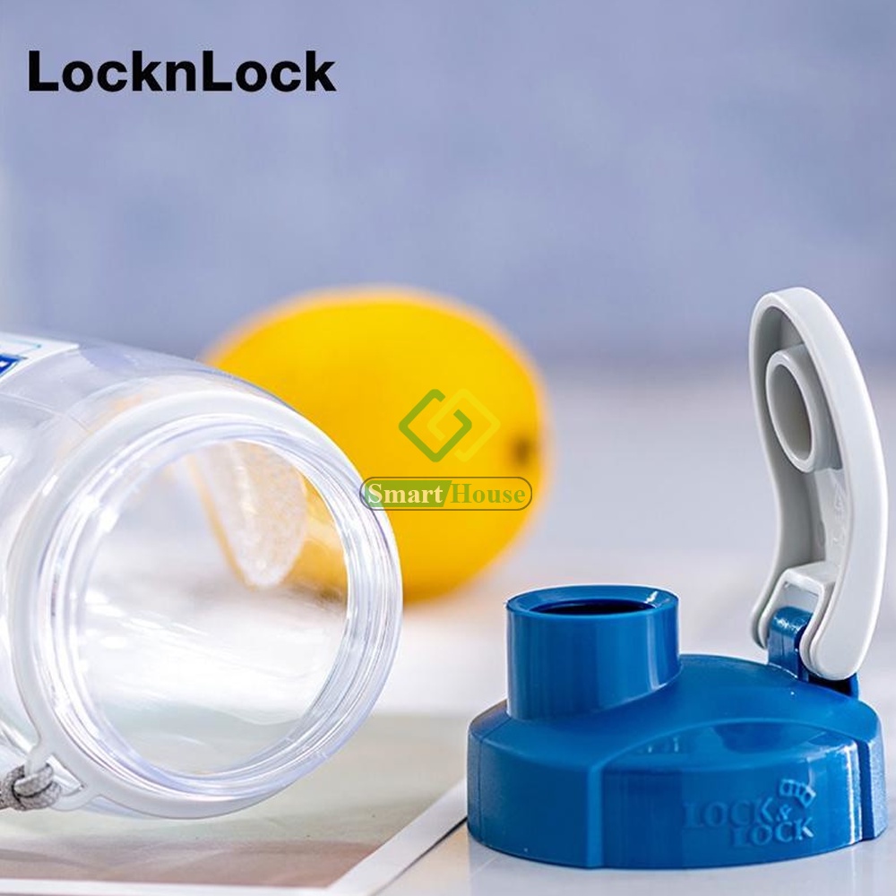 Bình Nước Thể Thao Locknlock ABF721 Nhựa Tritan Bisfree 500ml Cầm Tay