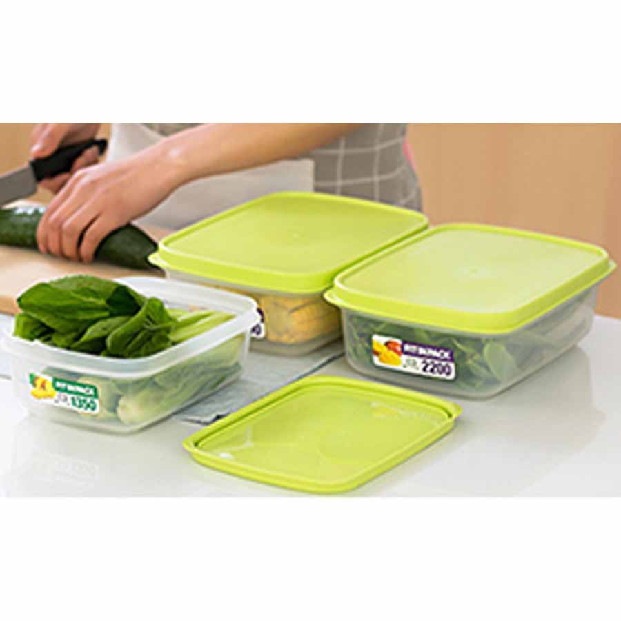 HỘP NHỰA NẮP DẺO FITIN PACK 1350ML - HÀNG NỘI ĐỊA NHẬT, dùng được trong lò vi sóng | BigBuy360 - bigbuy360.vn