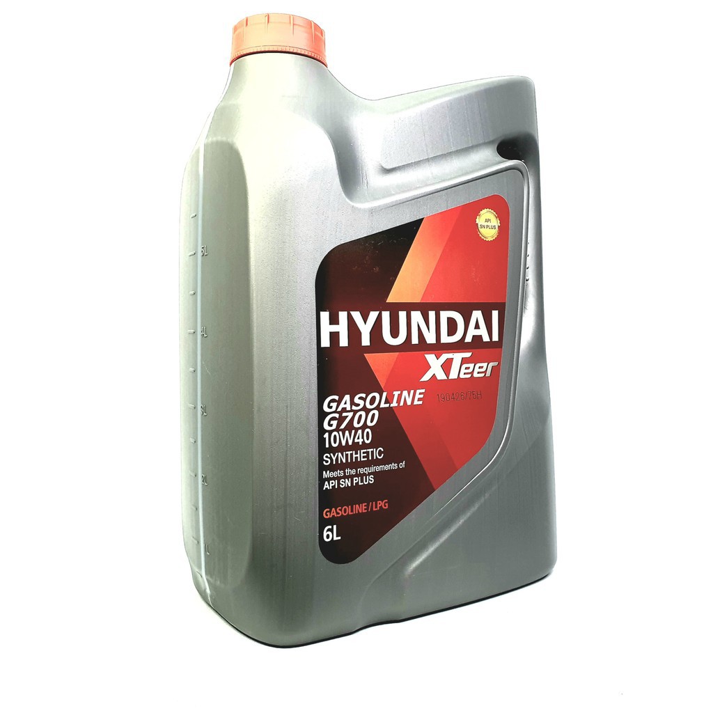 Nhớt ô tô máy xăng HYUNDAI XTEER GASOLINE G700 10W40 _6L