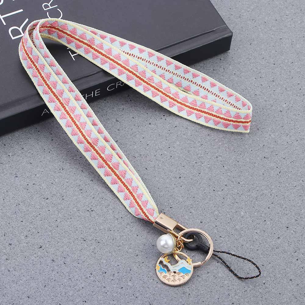 Glees Dây Đeo Điện Thoại / Chìa Khóa / Thẻ ID Phong Cách Vintage Cho Nam Và Nữ