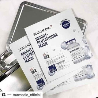 Mặt nạ Trắng Da - Căng Bóng Sur Medic glutathion