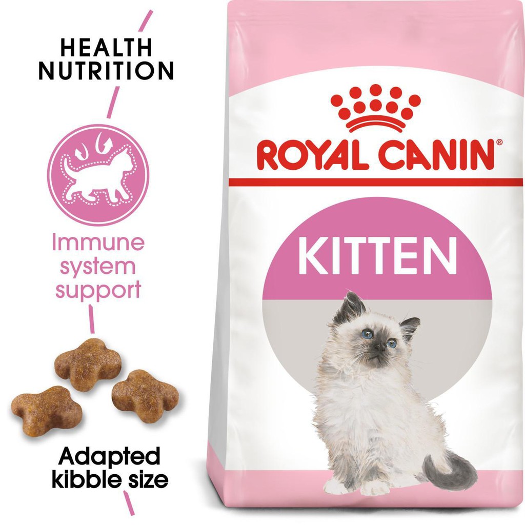 Thức ăn Royal Canin Kitten cho mèo con từ 4-12 tháng tuổi - gói 400g, 2kg