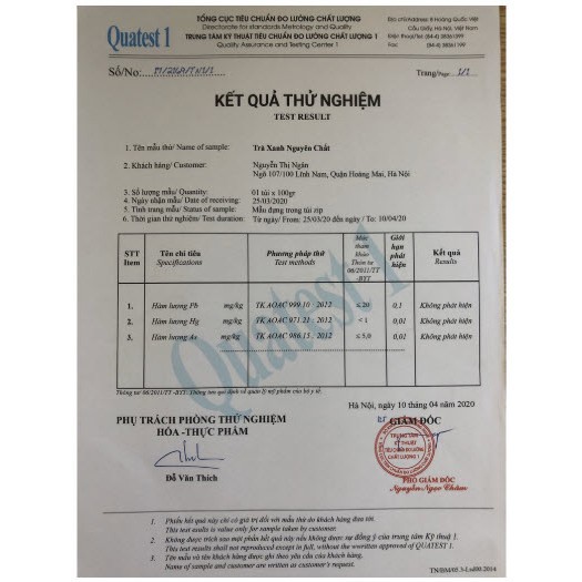 Bột Trà Xanh Đắp Mặt Nguyên Chất, Sạch Sâu, Trắng Mịn Da