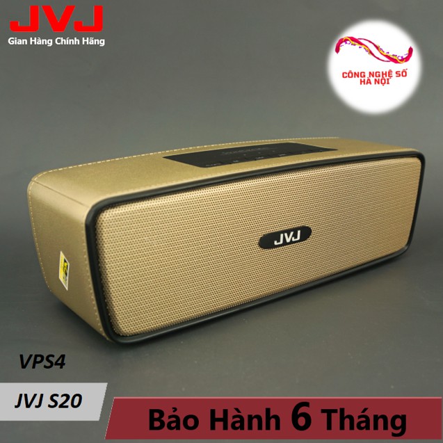 Loa Bluetooth 4.0 Soundlink Mini JVJ S20 không dây - Bass Siêu Khủng | Jack 3.5mm | 1200mAh | AUX | FM 🔥FREE SHIP🔥