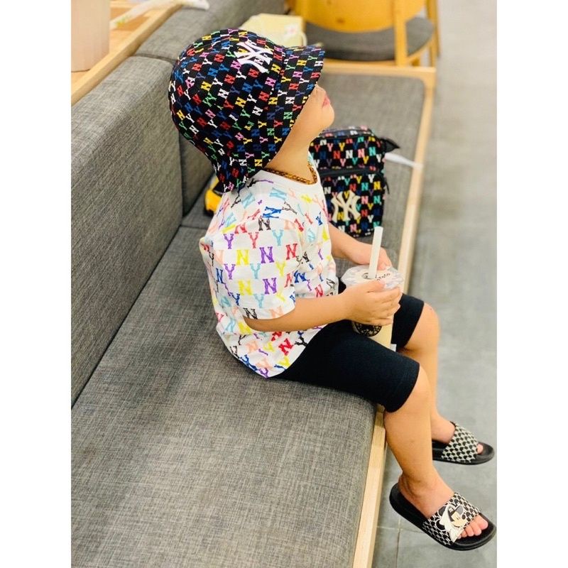 Mũ vành vải MLB trẻ em - Nón vành MLB bé trai, bé gái 2-6 tuổi