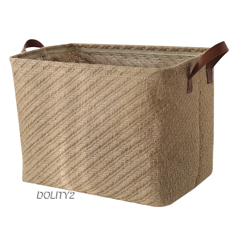 [Dolity2] Giỏ Đựng Đồ Giặt Có Tay Cầm Có Thể Gập Lại
