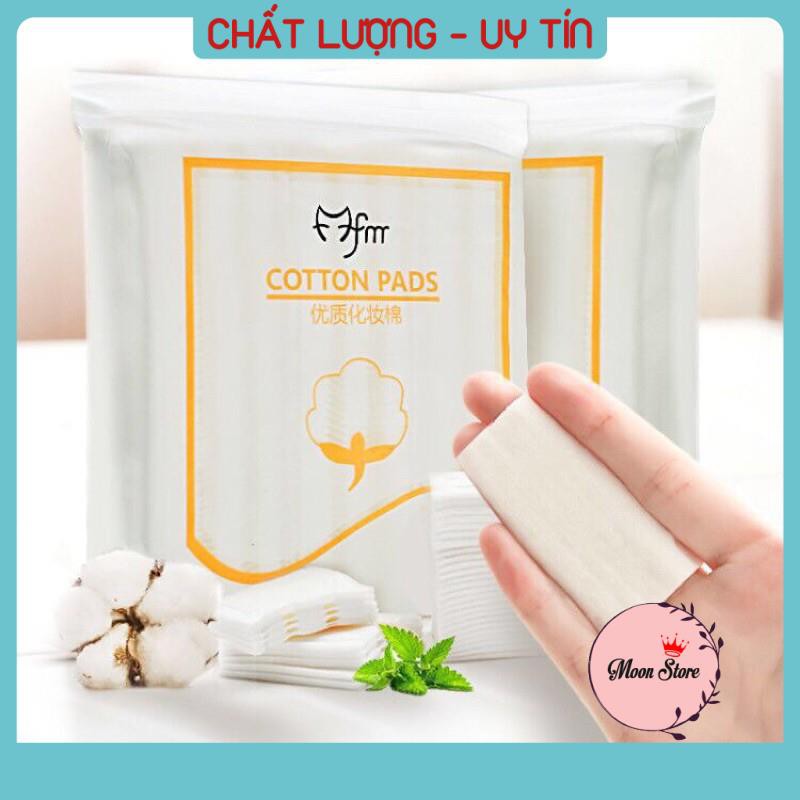 Túi Bông Tẩy Trang Cotton 222 Miếng Hàng Nội Địa Trung