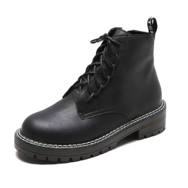 [ORDER BIGSIZE] Boots da cổ ngắn buộc dây full size 35-42 kèm ảnh thật - LL854