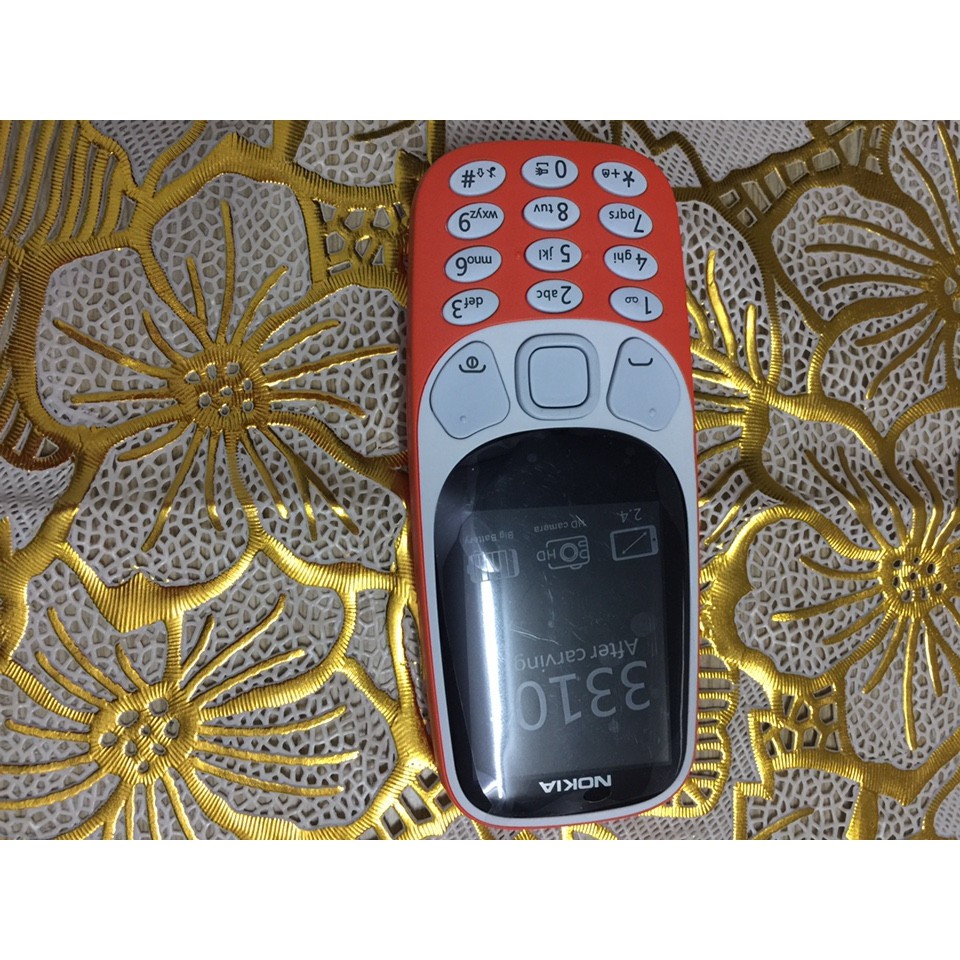 [Sốc] Điện thoại nokia 3310 2 sim màng hình 2.4 in giá rẻ pin trâu-Bảo hành 12 tháng