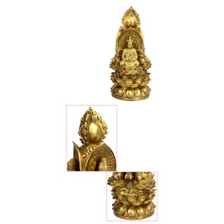 Tượng tam phật bột đá màu