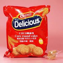 Gói bánh quy sữa lúa mạch OCOCO date 10/2022 ( Gói 258gr)