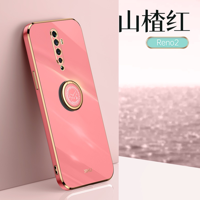 Ốp Điện Thoại Silicon Mềm Chống Sốc Có Giá Đỡ Cho OPPO reno 2F reno2 F reno 2 reno