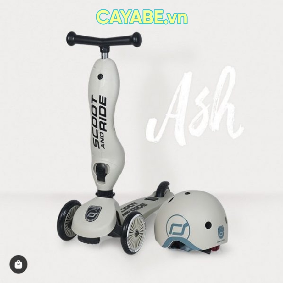 Xe scooter - xe chòi chân cho bé Scoot And Ride Highwaykick 1 chính hãng có ghế ngồi đủ 8 màu (1-5 tuổi)