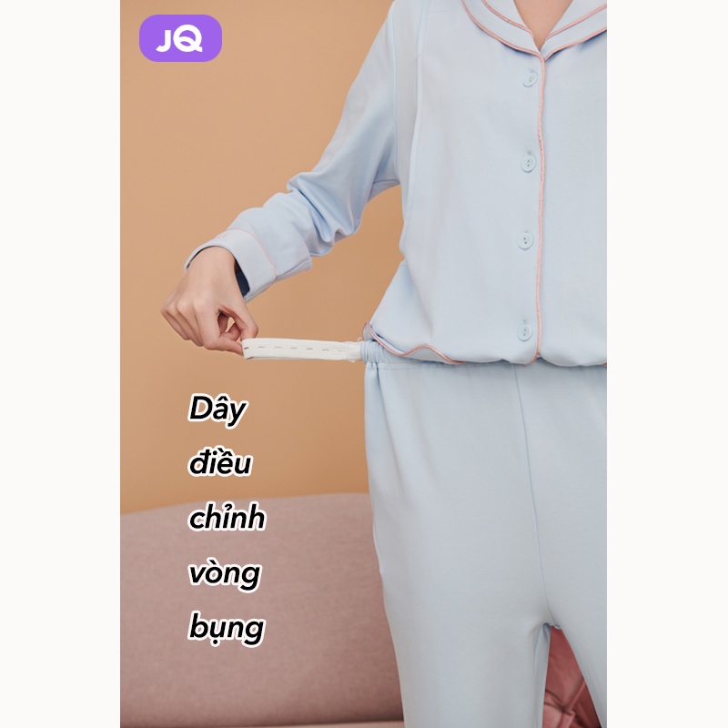 Đồ bộ bầu và sau sinh JOYNCLEON vải cotton Úc cao cấp