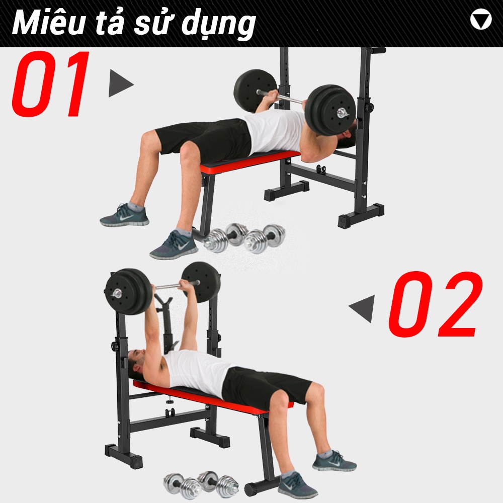 OneTwoFit Cử tạ Ghế tập ghế tập tạ đa năng ghế ​gập bụng ghê tập gym đa năng thiết bị thể OT040Z