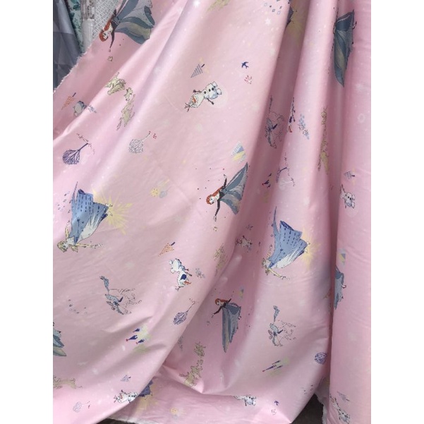 vải cotton lụa Hàn Quốc nhập khẩu - Elsa cực xinh