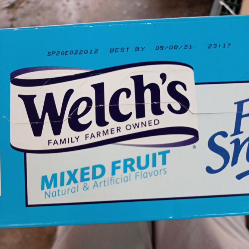 [Mã 267FMCGSALE giảm 8% đơn 500K] (Date 10/2021) Kẹo dẻo trái cây Welch's 22.7g | BigBuy360 - bigbuy360.vn