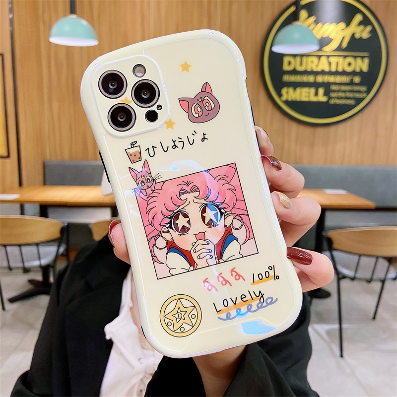 Sailor Moon, Xiaoman Waist Blu-ray Version Is Suitable ForIPhone7/8, 7Plus, 8Plus, SE/X/XS, Xr, Xs Max, iPhone11 / 11Pro / 11Pro Max, 12, 12Pro, 12Mini, 12Promax