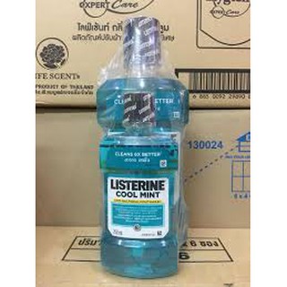 Nước súc miệng LISTERINE Thái Lan 750ml + chai 250ml