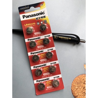 Ảnh thật 100% từ Kimdongho - Pin LR44, A76, AG13 - Pin cúc áo MITSUBISHI LR44 vỉ 10 viên