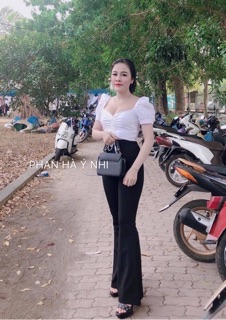 quần ống loe ( kèm ảnh thật )