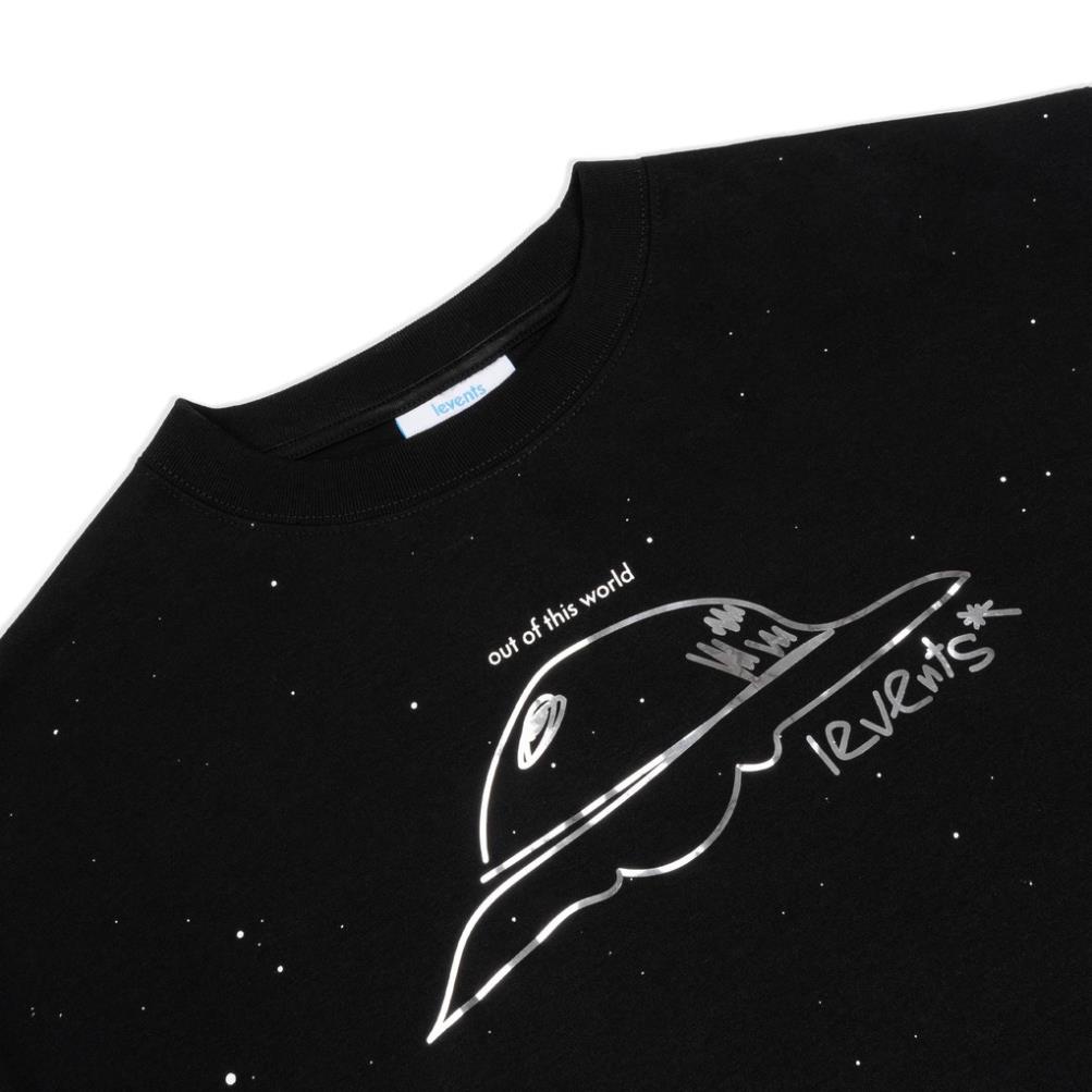 Áo thun LEVENTS Spaceship Galaxy/ Black .
