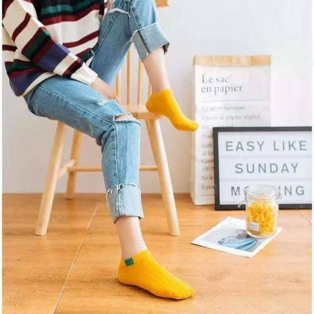 Combo 10đôi Tất nữ, tất gân nữ,tất nam nữ