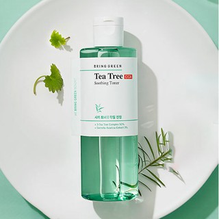 [Hàng mới về] Nước cân bằng da Bring Green chiết xuất tràm trà và rau má 510ml