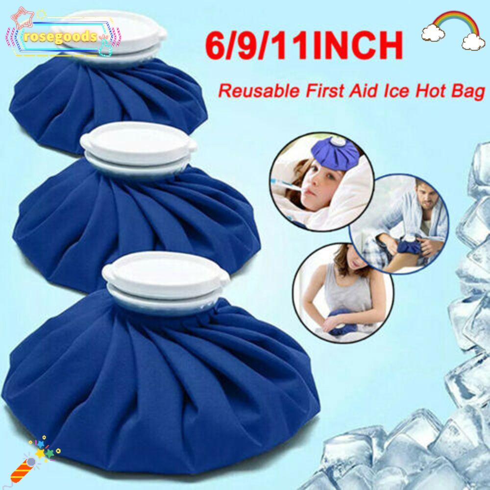 Rose Túi Chườm Đá Giảm Đau Đầu Gối Thoáng Khí Có Thể Tái Sử Dụng Nhiều Kích Cỡ