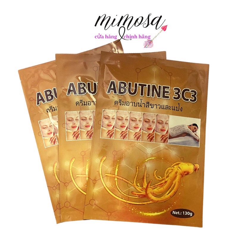 Tắm trắng thải độc da _ abutin gói