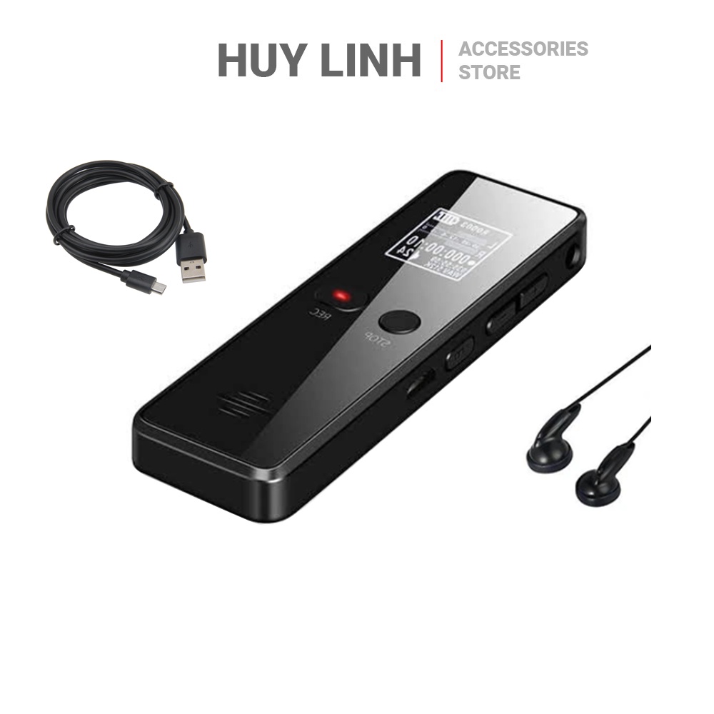 Máy ghi âm chuyên nghiệp DVR 818 Màn hình LCD bộ nhớ trong 8GB